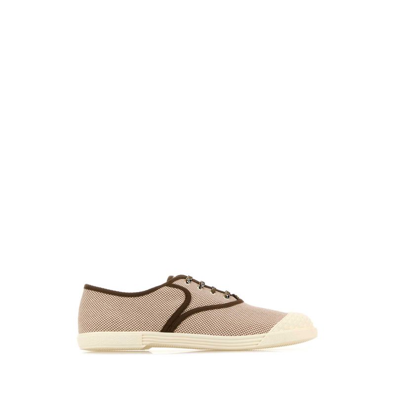 Valentino Garavani Men Embroidered Fabric Bay By Bay Sneakers